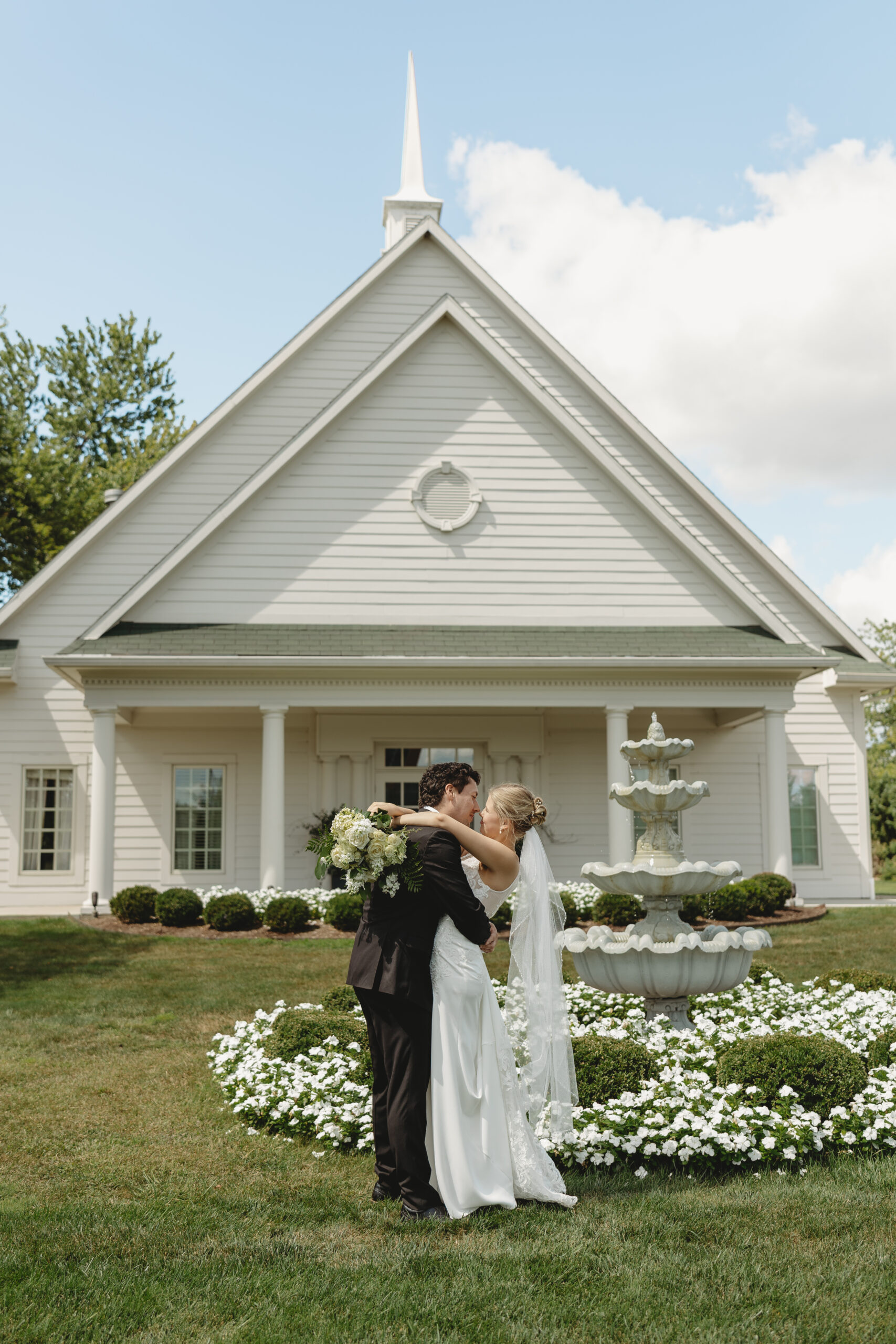 Ritz Charles Garden Pavilion Summer Wedding 