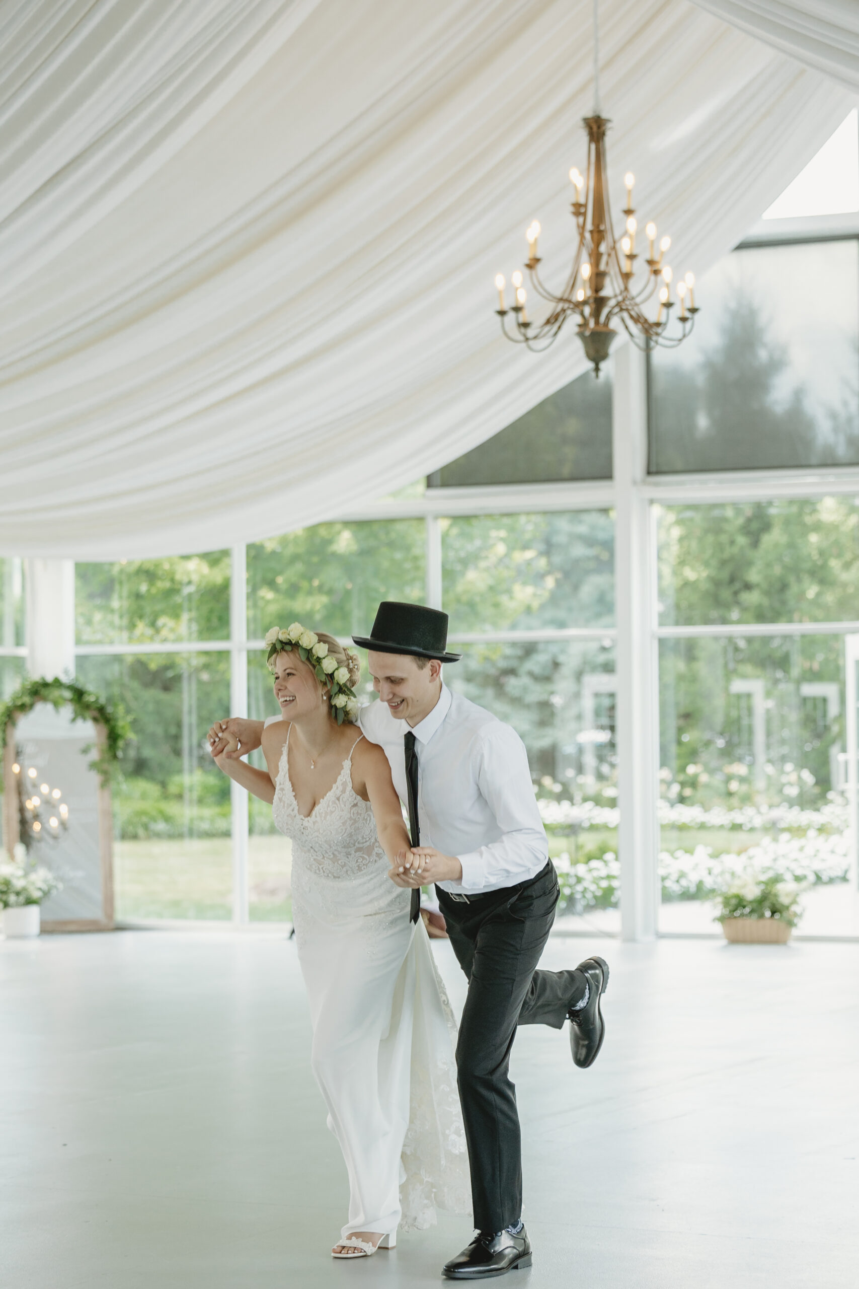 Ritz Charles wedding reception Carmel Indiana